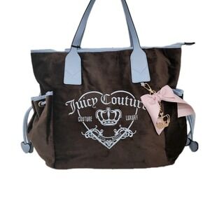 New Viral Juicy Couture Girlie Royalty Tote Bag Y2K